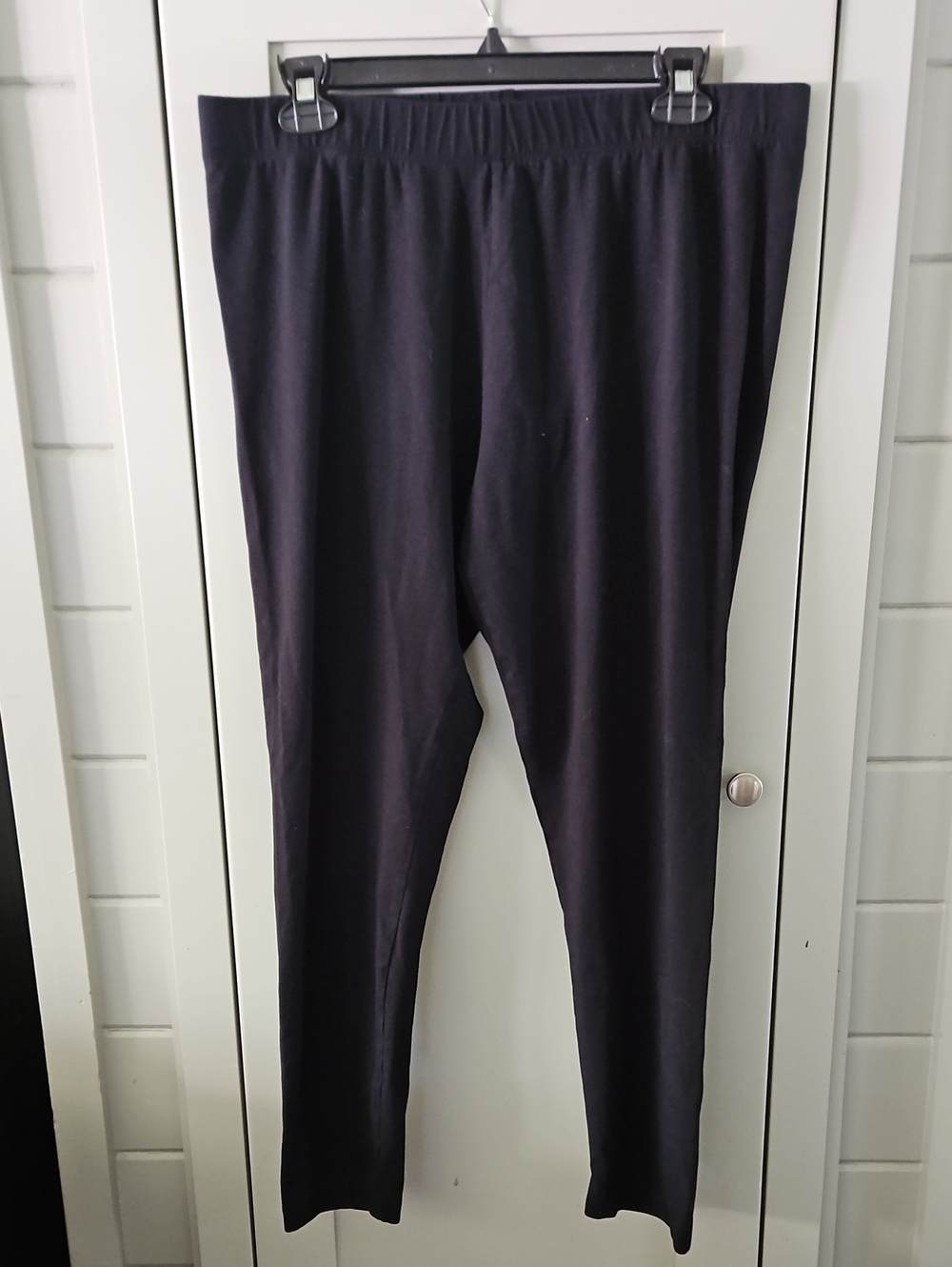 Joe Fresh Black Leggings Sz 1X W17/22 Inseam 27